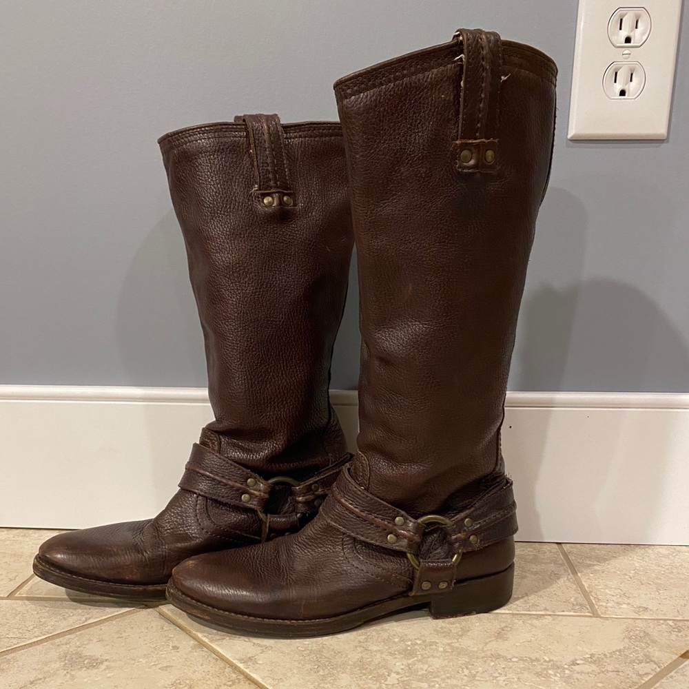 Frye Harness Boots